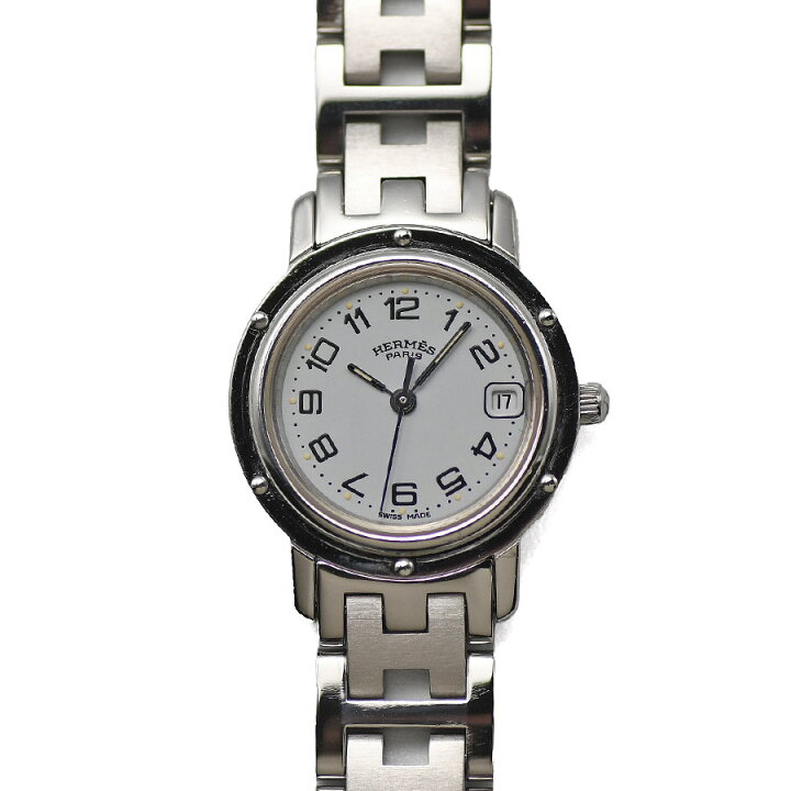 楽天市場】エルメス HERMES クリッパー レディース CL4.210 クォーツ 