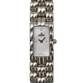 新入荷 新品同様 フェンディ FENDI 腕時計 660L クォーツ ホワイト 白文字盤 2針 レディース 女性用 婦人用 【中古】