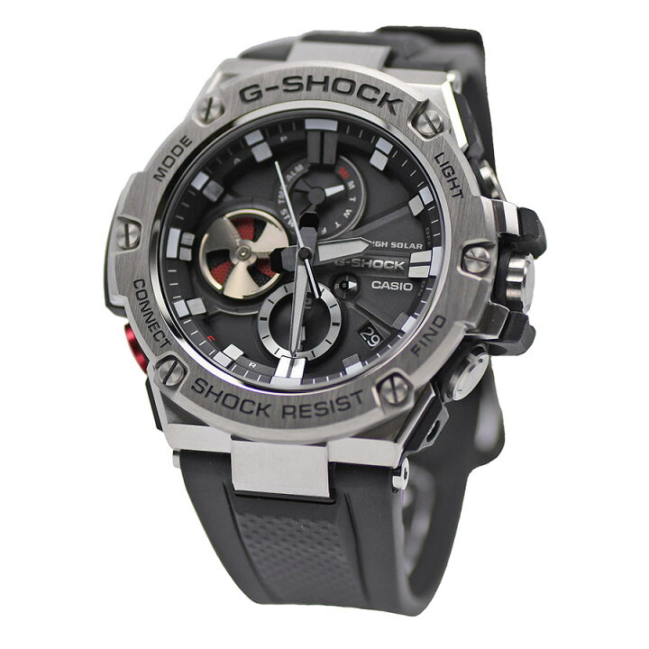 楽天市場】CASIO カシオ G-SHOCK G-STEEL Gスチール GST-B100-1AJF 