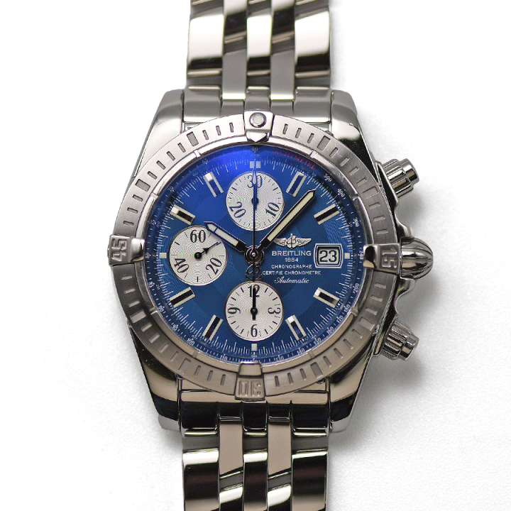 衝撃の激安コスパ・掘り出し物も 楽天市場】ブライトリング BREITLING クロノマット クロノマット・エボリューション