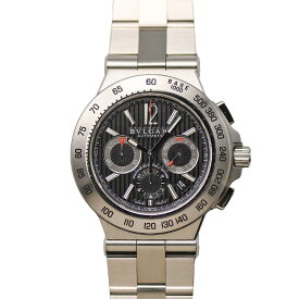 ブルガリ BVLGARI ディアゴノ プロフェッショナル クロノグラフ テラ DP42BSSDCH 自動巻 クロノメーター メンズ 男性用 紳士用 腕時計 【中古】