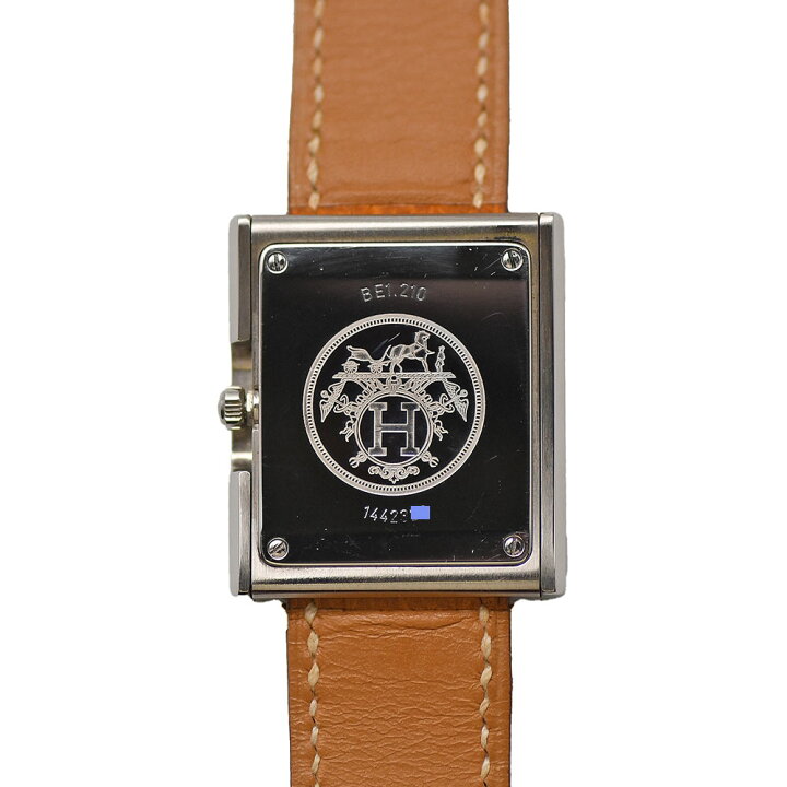 楽天市場】エルメス HERMES ベルトウォッチ BE1.210 クォーツ 