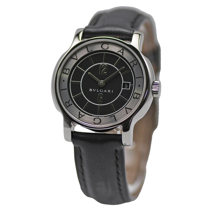 楽天市場】ブルガリ BVLGARI ソロテンポ ST29S クォーツ SS/レザー  