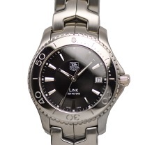 TAG HEUER タグホイヤー 腕時計 リンク WJ1110-0 SS/SS ブラック