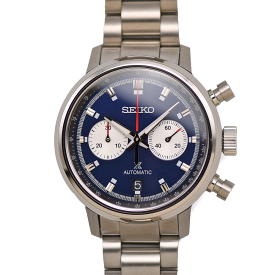 ＼＼クーポンで値引！ポイント5倍！／／ セイコー SEIKO プロスペックス スピードタイマー メカニカル クロノグラフ SBEC017 自動巻 ブルー 青文字盤 メンズ 腕時計 新品同様 【中古】