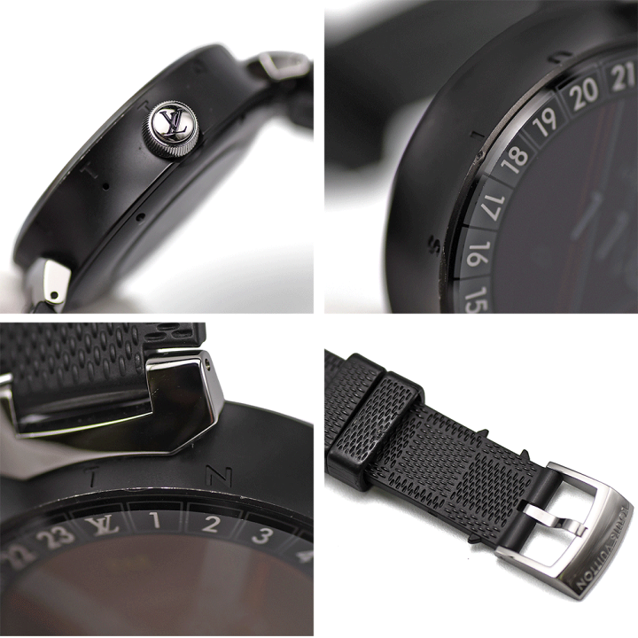 ルイヴィトン⭐️タンブール ホライゾン V2 スマートウォッチ QA051 腕時計 LOUIS VUITTON ルイ・ヴィトン QA051 タンブール ホライゾン