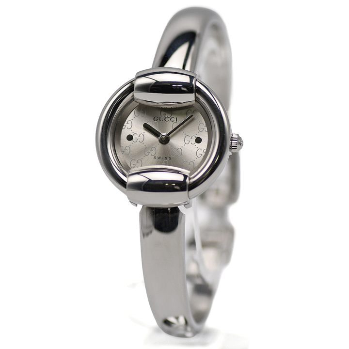 GUCCI　腕時計　1400L　シルバー　バングル　クォーツ　新品電池交換済 楽天市場】グッチ GUCCI バングルウォッチ 1400L クォーツ シルバー