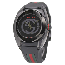 GUCCI 腕時計　ブラック GUCCI - GUCCI グッチ 腕時計 ブラック メンズ 男性 海外人気