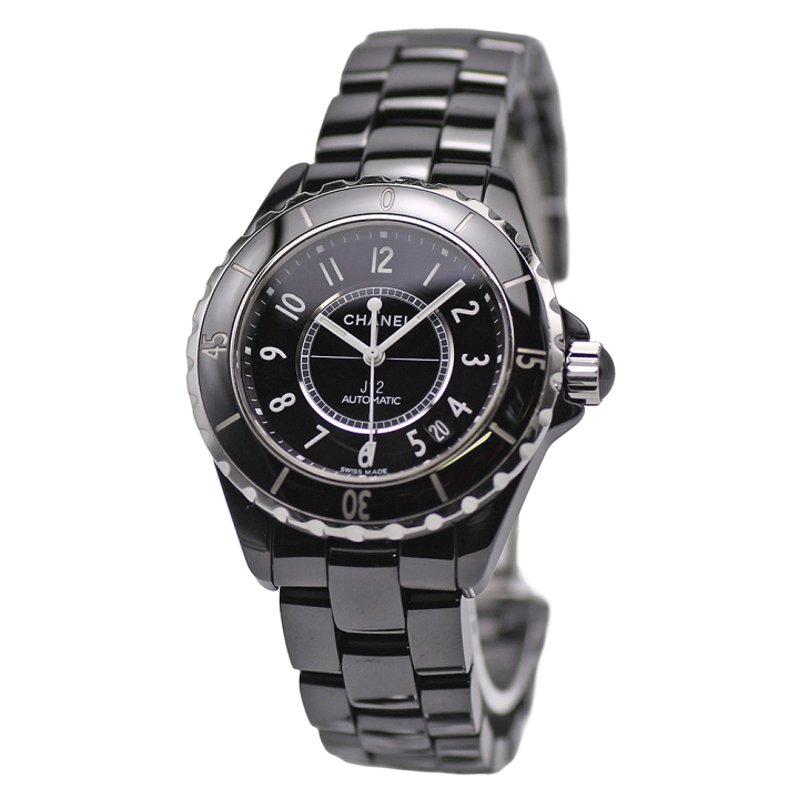 シャネル CHANEL J12 H0685 ブラックセラミック自動巻き 楽天市場】CHANEL シャネル J12 38mm オートマティック H0685