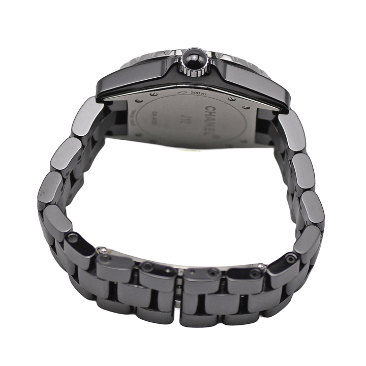 新品仕上げ　CHANEL J12 38ミリメンズ腕時計　自動巻H0685 シャネル J12 オートマティック ブラックセラミック 38MM H0685