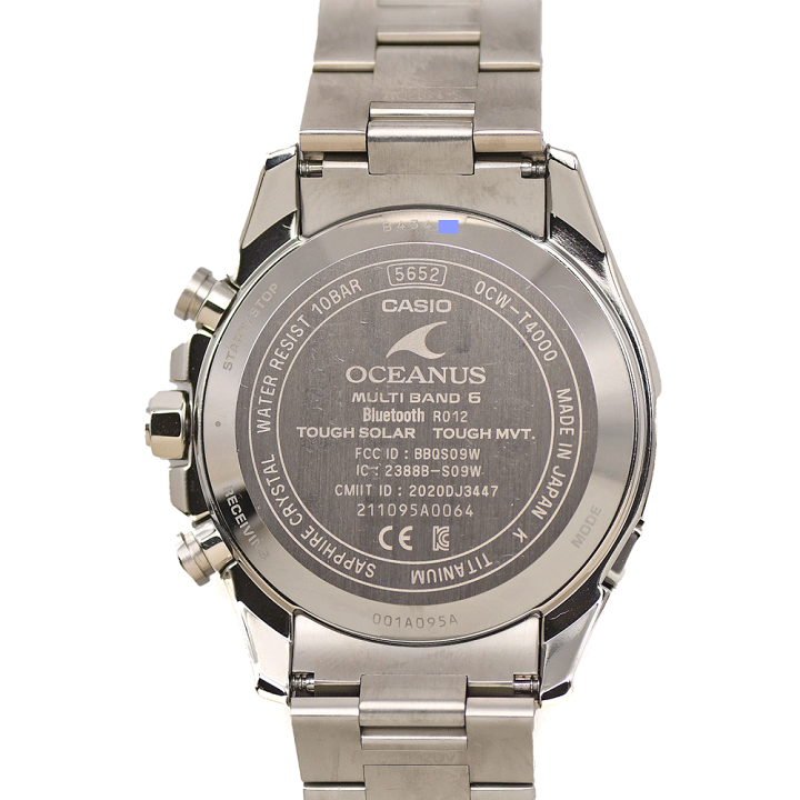楽天市場】CASIO カシオ OCEANUS オシアナス クラシックライン OCW 