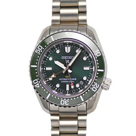 【クーポンで値引×さらにポイントUP】 セイコー SEIKO プロスペックス ダイバースキューバ メカニカルダイバーズ 1968 ヘリテージ GMT メンズ 自動巻 グリーン SBEJ009 新品同様 【中古】