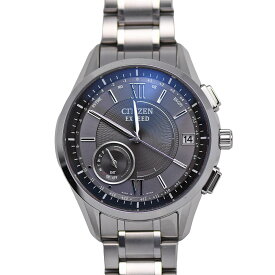 【クーポンで値引×さらにポイントUP】 新入荷 CITIZEN シチズン EXCEED エクシード メンズ エコ・ドライブGPS衛星電波時計 F150 ダイレクトフライト 針表示式 チタン製 CC3050-56E 【中古】