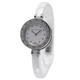【クーポンでお得×さらにポイントUP】 BVLGARI ブルガリ B-zero1 ビーゼロワン 23MM レディース リューズレスモデル SS/セラミック ホワイト BZ23WSCC 電池交換済み 【中古】