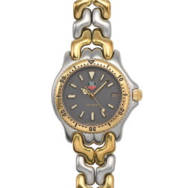 【クーポンでお得×さらにポイントUP】 TAG Heuer タグホイヤー S/el セルシリーズ プロフェッショナル ボーイズ ユニセックス メンズ レディース クォーツ コンビ S95.213M 【中古】