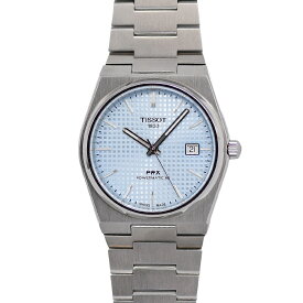 【クーポンでお得×さらにポイントUP】 TISSOT ティソ PRX 40mm パワーマティック 80 メンズ 自動巻 アイスブルー文字盤 T137.407.11.351.00 【中古】