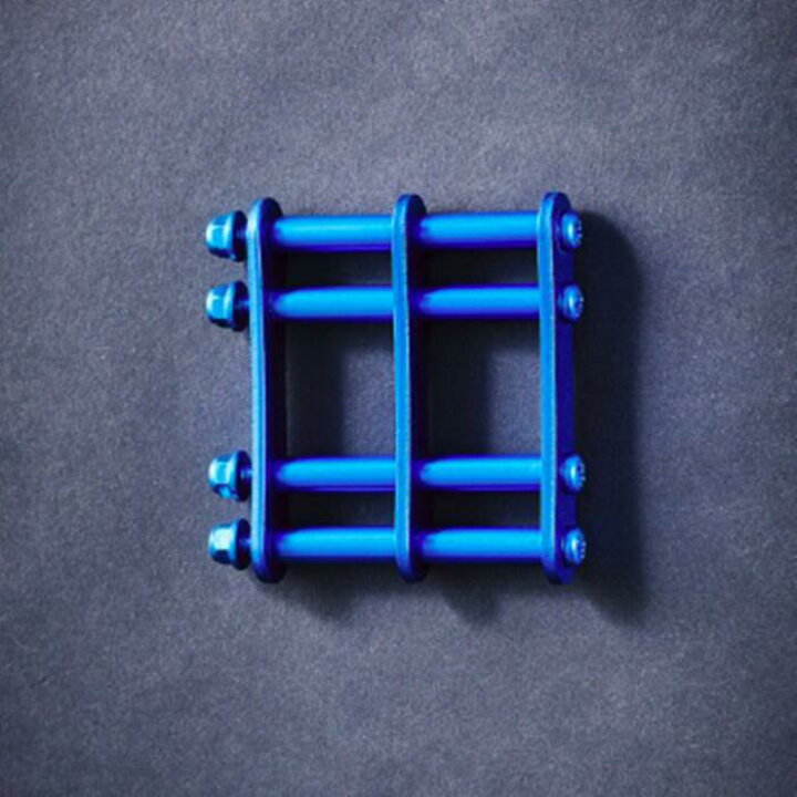 KNICKS ニックス アルミアルマイト加工ロング金具一式 ALU-L-BL ブルー 青 TomiDenlaboWORKSHOP