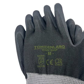 TomiDenlaboWORKSHOPオリジナル手袋(200双セット)　天然ゴムコーティング手袋　TMD001　Mサイズ