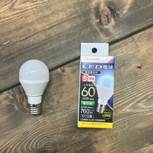  TOSHIBA d`LEDv~jNvg` `d60W` LDA6N-G-E17/S/60W2 F