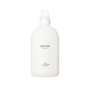 ���Ȃ� SHIRO �V�� �T�{�� �����h���[���L�b�h FRAGRANCE SAVON LAUNDRY DETERGENT 500mL(1�{�Ŗ�20��) �t���O�����X �F���� �ق�̂� �D���� ���� �u�₩ �y���� ���� �t���[�c ������ ������ ���� ��� 