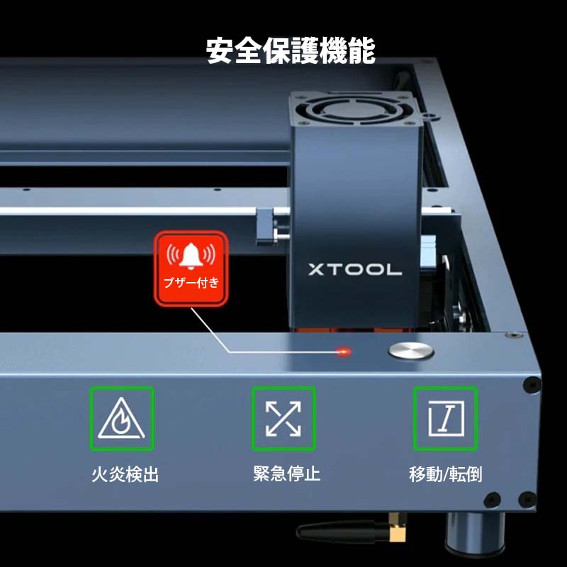 楽天市場】レーザー彫刻機【XTOOL D1 Pro 20W（色：レッド）】（正規