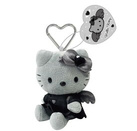 ハローキティ　エンジェルマスコット　キーホルダー　グレー　ぬいぐるみ　ネコポス発送　サンリオ　SANRIO　キティ