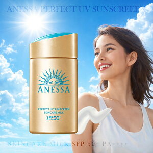 ������ �A�l�b�T �p�[�t�F�N�gUV �X�L���P�A�~���N NA 60mL ���Ă��~�ߗp���t SPF50+ PA++++ SHISEIDO ANEESA �ŋ�UV���̃~���N UV�u���b�N�Z�p �I�[�g���y�A �V�~��h�� �ڂ��� �j ���Ă��~�� ���ω��n U