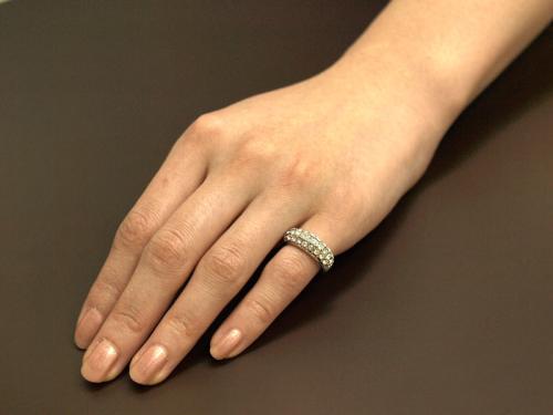 ゴージャスパヴェ ピンキーリング 小指の指輪/☆素敵な願いが叶いますように(SL-1125) | ＴＯＭＩＮＥ