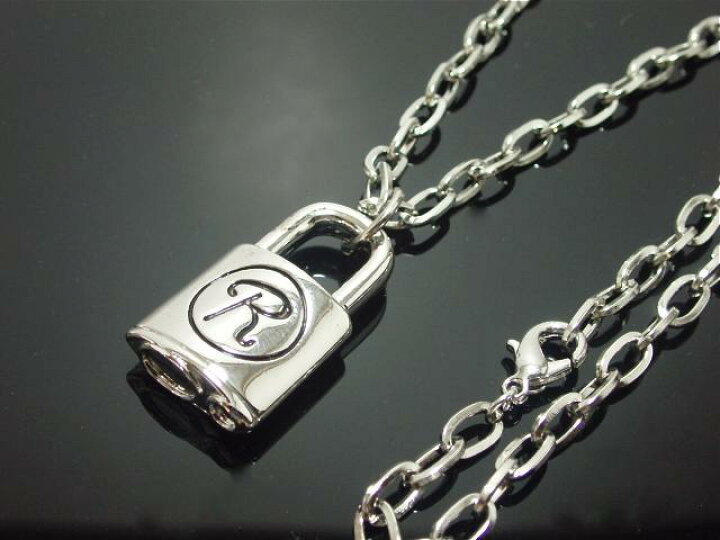 楽天市場】Rock -R- Key Nacklace キーネックレス ロックR 鍵 錠 キー 