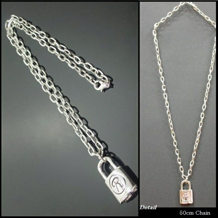 楽天市場】Rock -R- Key Nacklace キーネックレス ロックR 鍵 錠 キー 