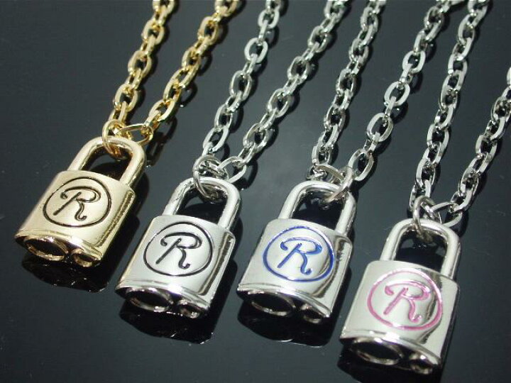 楽天市場】Rock -R- Key Nacklace キーネックレス ロックR 鍵 錠 キー 