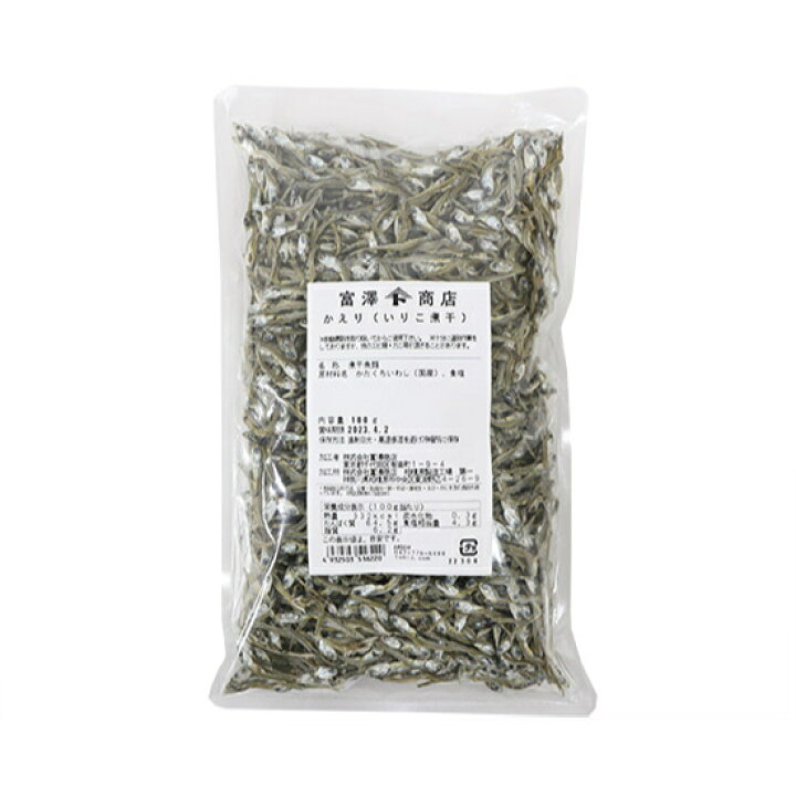かえり(いりこ煮干) 180g【富澤商店 公式】 富澤商店 かえり(いりこ煮干) 90g 富澤商店 公式