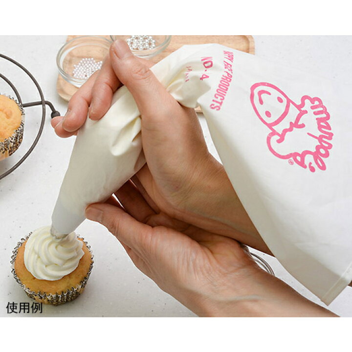 マポールライン絞り袋 No.16 1枚【富澤商店 クオカ TOMIZ cuoca】 富澤商店 ホワイトサム ワンウェイ2層フィルム絞り袋 中 100枚