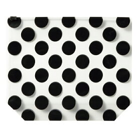 スライダーポーチ ポルカドットブラック M / 2枚【 取り寄せ 】【 富澤商店 公式 】