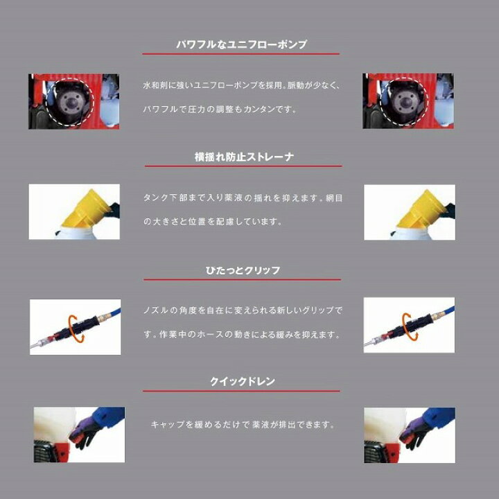 楽天市場】丸山製作所 ホンダ 4サイクルエンジン 背負動力噴霧機 