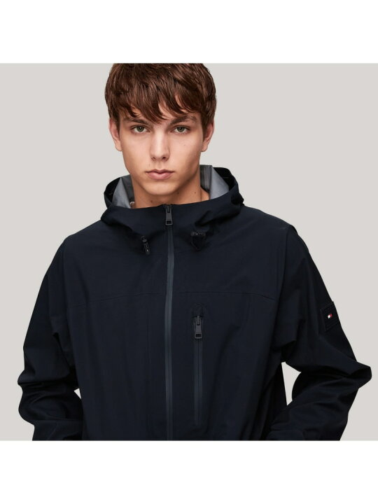 楽天市場】【SALE／50%OFF】TECH HOODED JACKET Desert Sky TOMMY 