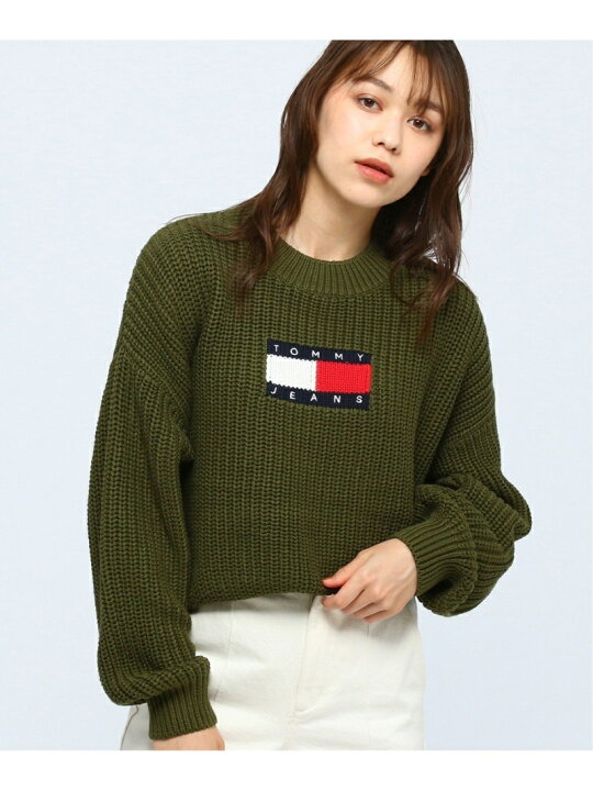 楽天市場】【SALE／40%OFF】フラッグロゴセーター TOMMY JEANS トミー  