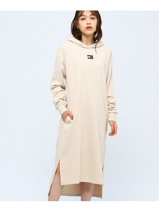 楽天市場】【SALE／40%OFF】フラッグロゴスウェットロングワンピース  