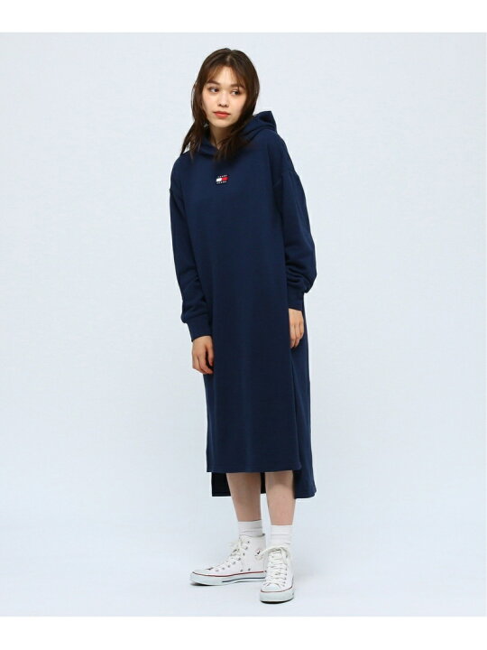 楽天市場】【SALE／40%OFF】フラッグロゴスウェットロングワンピース 