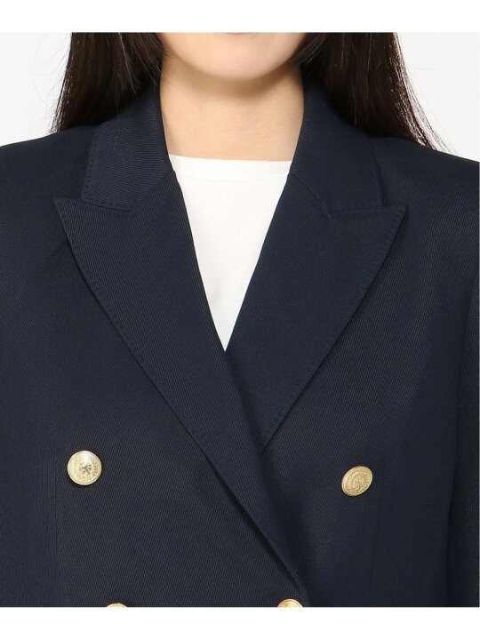 楽天市場】【SALE／30%OFF】ゴールドボタンツイルレギュラーダブル  