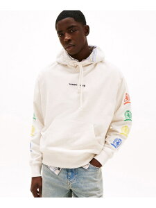 ySALE^50%OFFzbNXo[VeBNXgp[J[ TOMMY JEANS g~[qtBK[ gbvX XEFbgEg[i[ ubN zCgyRBA_Ezyz[Rakuten Fashion]