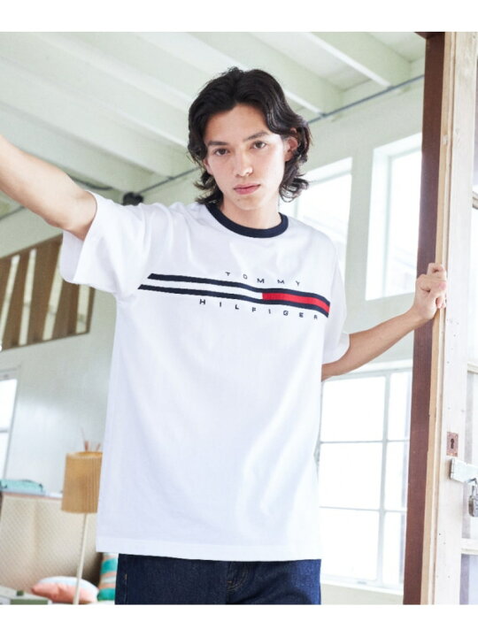 楽天市場】【オンライン限定】トミーヒルフィガーロゴTシャツ / TINO  