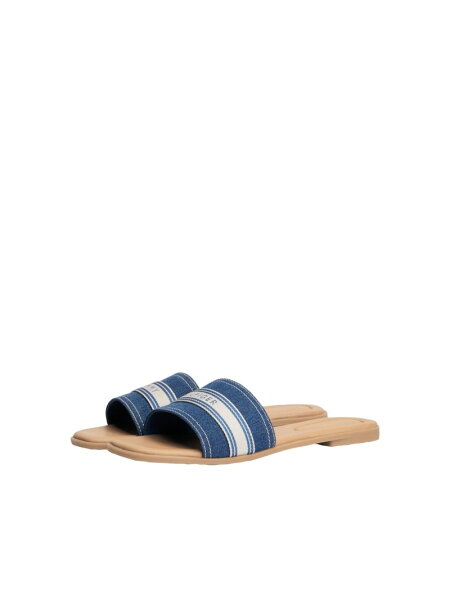 【SALE／40%OFF】マルチスウェビングフラットサンダル 26SS TOMMY HILFIGER トミーヒルフィガー シューズ・靴 サンダル ブルー ベージュ【RBA_E】【送料無料】[Rakuten Fashion]
