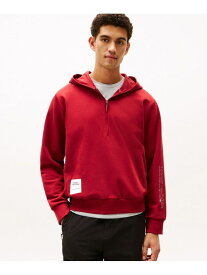 MODERN ATHLETICヘビーツイルハーフジップパーカー TOMMY HILFIGER トミーヒルフィガー トップス スウェット・トレーナー ホワイト レッド【送料無料】[Rakuten Fashion]