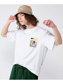 【SALE／40%OFF】(M)TOMMY HILFIGER(トミーヒルフィガー) リラックスフラッグクリスプラグジュアリーTシャツ TOMMY JEANS トミーヒルフィガー トップス カットソー・Tシャツ ブラック ホワイト【RBA_E】【送料無料】[Rakuten Fashion]