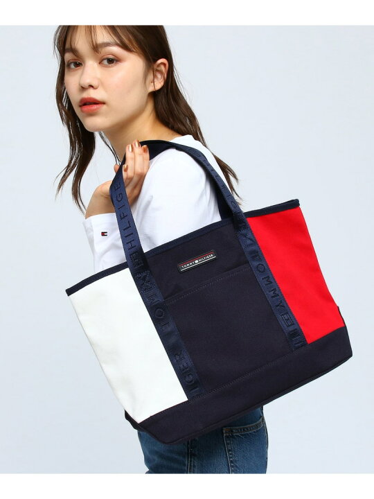 楽天市場】【オンライン限定】ミディアムキャンバストートバッグ TOMMY 