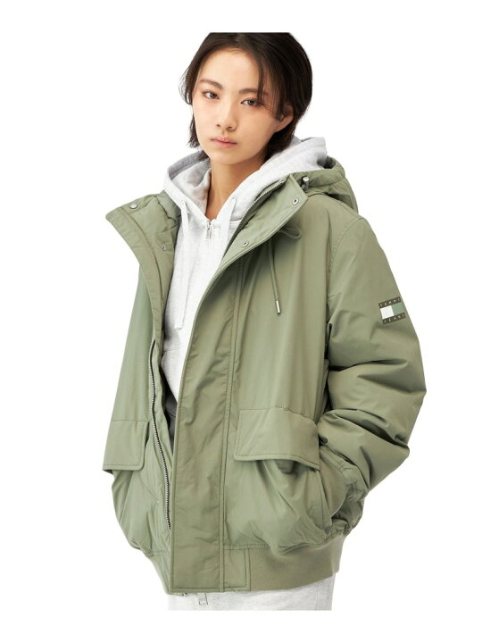 楽天市場】シティレディボンバージャケット TOMMY JEANS トミー 