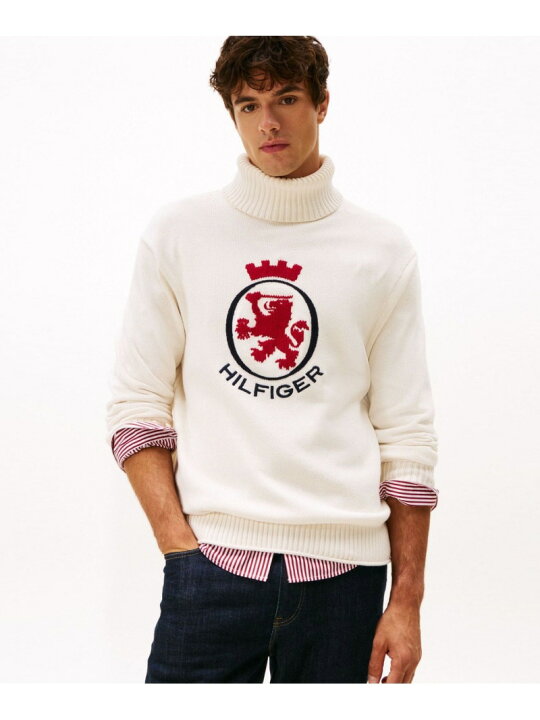 楽天市場】【SALE／40%OFF】グラフィックロールネックセーター TOMMY 