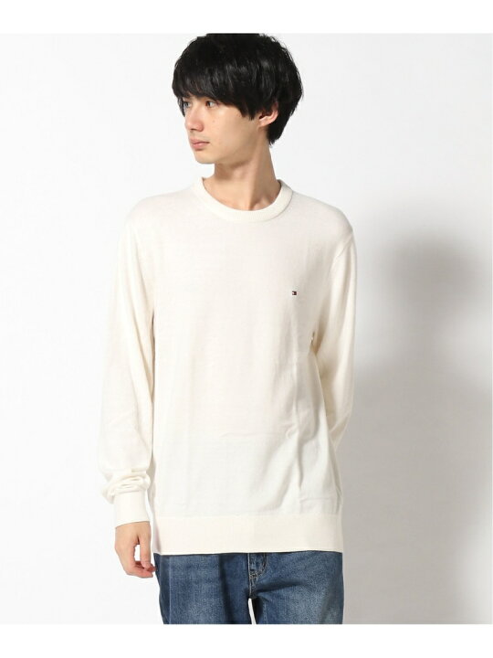 楽天市場】【SALE／60%OFF】カシミヤブレンドクルーネックセーター 
