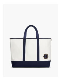 サマートートバッグ TOMMY HILFIGER トミーヒルフィガー バッグ トートバッグ ネイビー ベージュ【送料無料】[Rakuten Fashion]